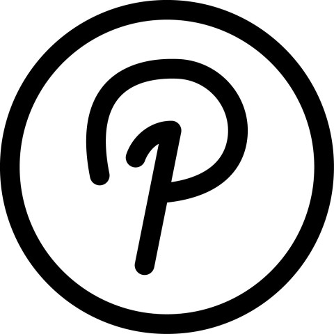 Pinterest SVG Icon